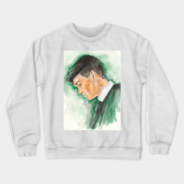 Cillian Murphy Crewneck Sweatshirt by Svetlana Pelin